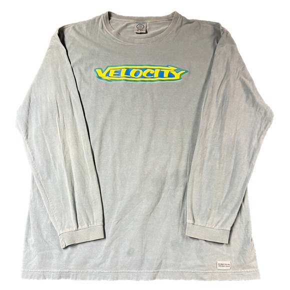 Life is Good Shirt Mens 2XL Blue Long Sleeve Velocity‎ Snowboard Ski Soft - Picture 1 of 8